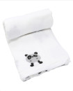 Organic Cotton Panda Muslin Swaddle Blankets soft Hypoallergenic Perfect for Sensitive Skin